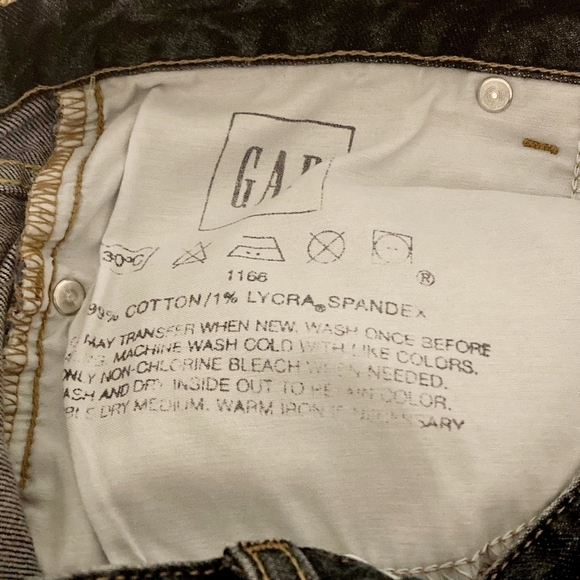 Gap Boot Cut Ankle Stretch Dark Wash Denim Blue Jeans Women's Size 12 Pant EUC - Picture 5 of 5